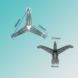 تصویر شفت آبكش سامسونگ 12 کیلو هزارخار 2 پیچ از بغل ايران (7و6) MSP