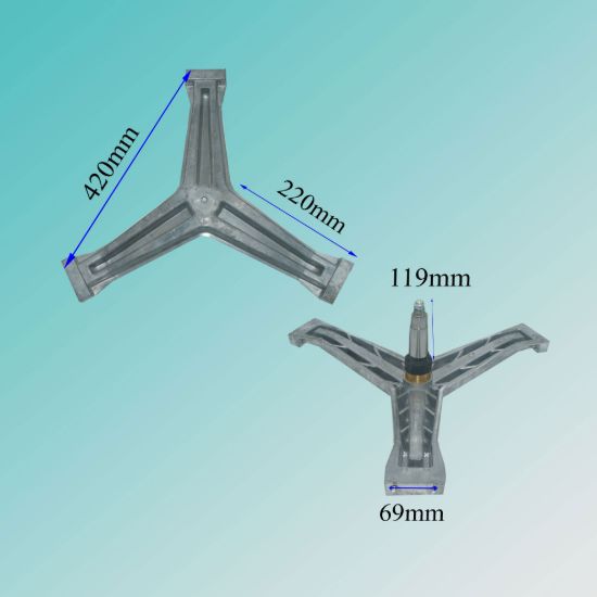 تصویر شفت آبكش حاير بلند كونيک 2 پيچ از بغل ايران ( 5 و 6 ) MSP