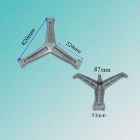 تصویر شفت آبكش حاير كوتاه كونيک 2 پيچ از بغل ايران ( 5 و 6 ) MSP