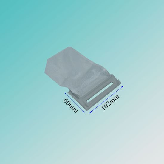 تصویر پرزگير دوقلو راكد ال جی مستطيل فابريک شماره 23