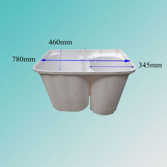 تصویر وان پلاستيكی دوقلو سپهرالكتريک 460*780 شماره 6