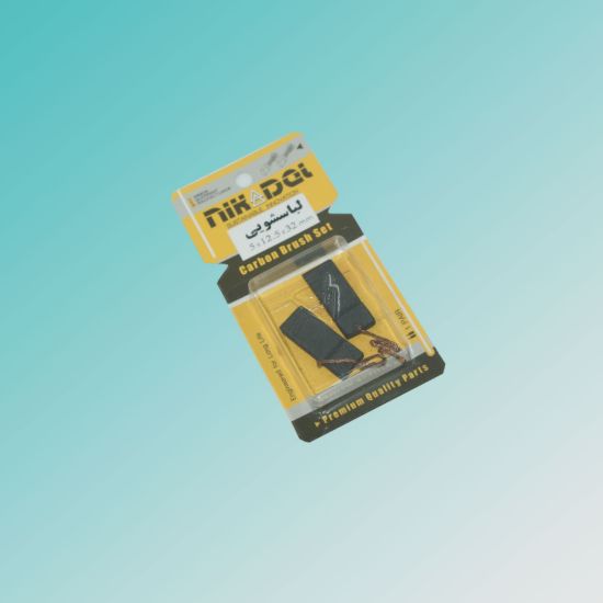 تصویر ذغال موتور بوش - AEG باريک 12*5 جعبه ای ایران