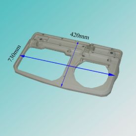 تصویر قاب عينكی دوقلو سپهر الكتريک 42*73 شماره 7