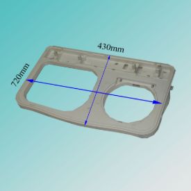 تصویر قاب عينكی دوقلو سپهر الكتريک 43*72 شماره 4