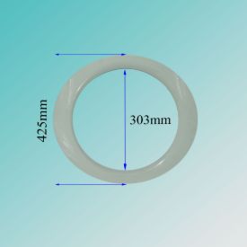 تصویر زه دور درب راكد بيرون بيضی