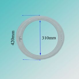 تصویر زه دور درب راكد داخل بيضی