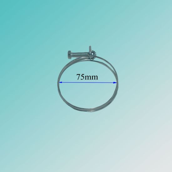 تصویر بست فلزی راكد 75 ميلی متر