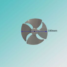 تصویر پروانه فن سايد چپ و راست 10سانتی كره ای